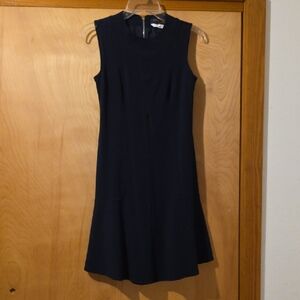 Louis Vuitton Uniforms Navy Sleeveless Mini Dress